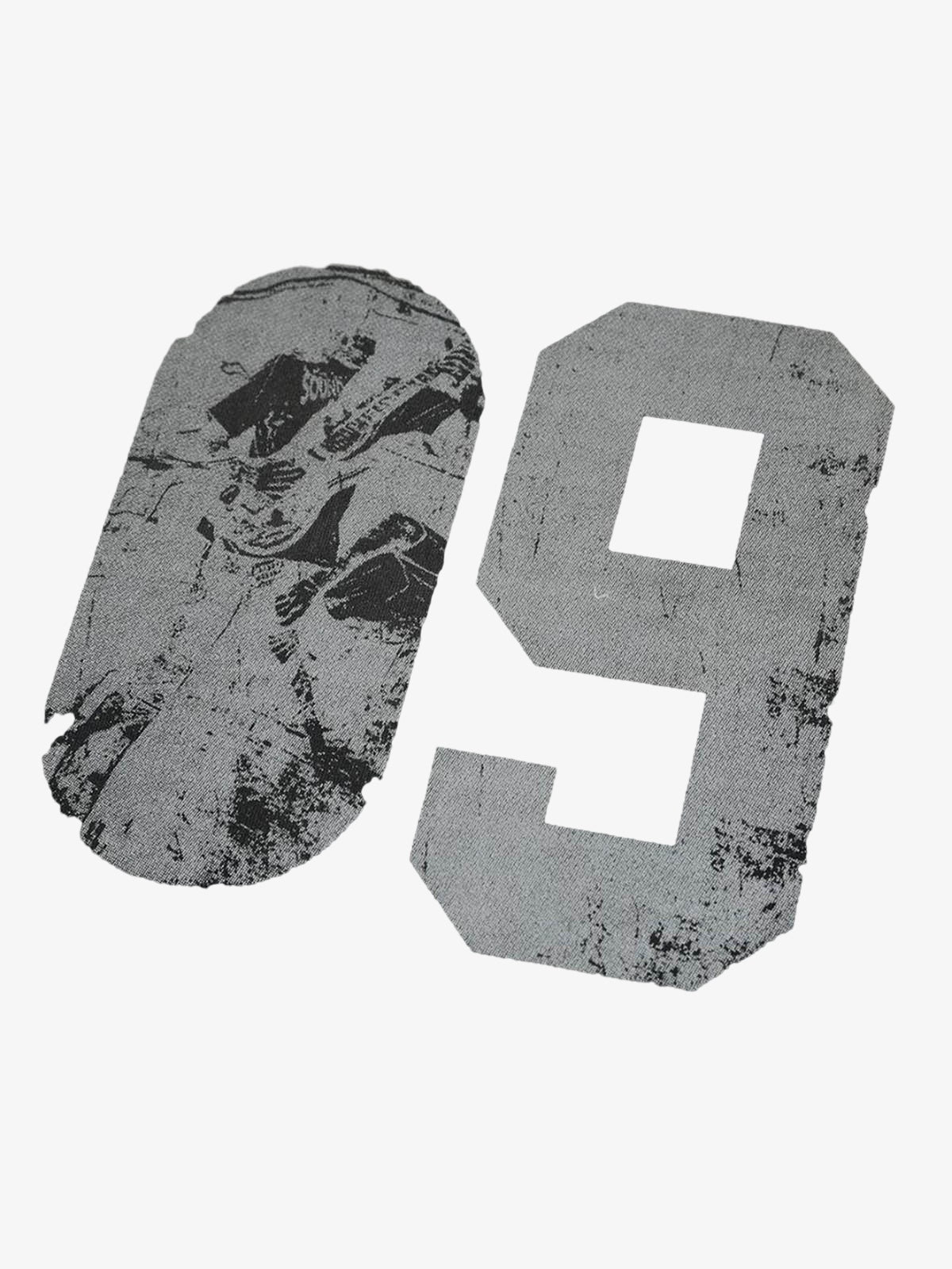 Vintage-Inspired NO. 09 Long Sleeve Tee