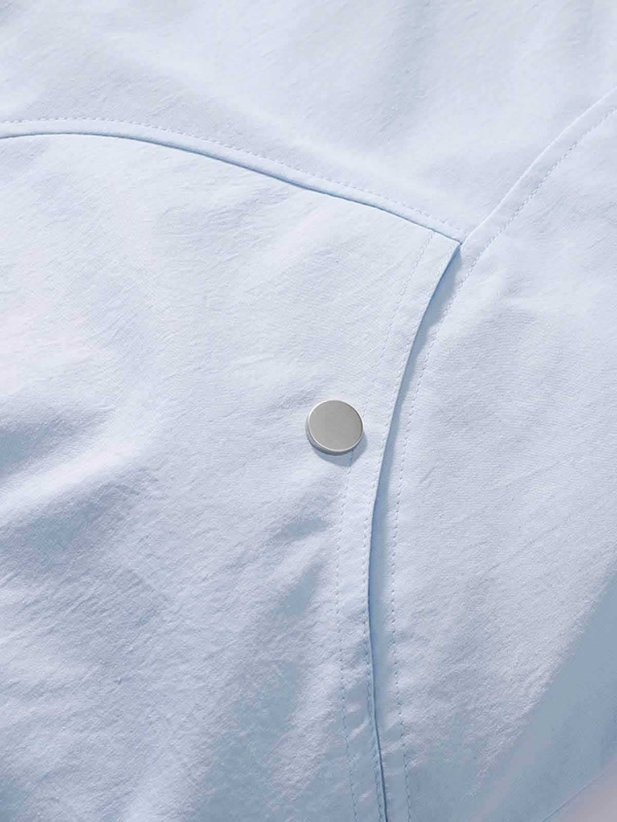 Windproof Padded Jacket with Faux Fur Collar and Hood