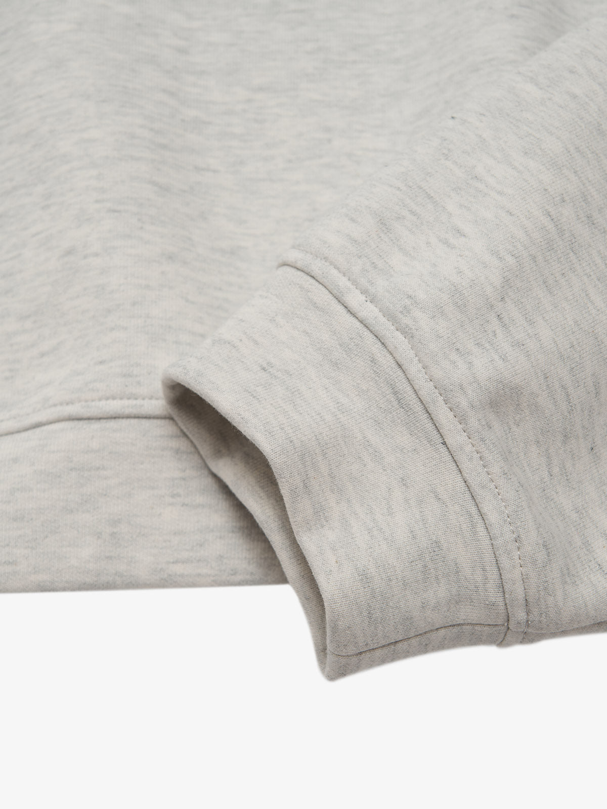 Original Denim Lapel Patchwork Sweatshirt