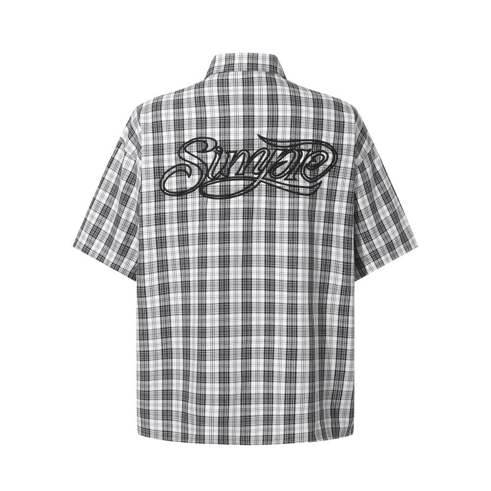 Crimson Plaid Overshirt