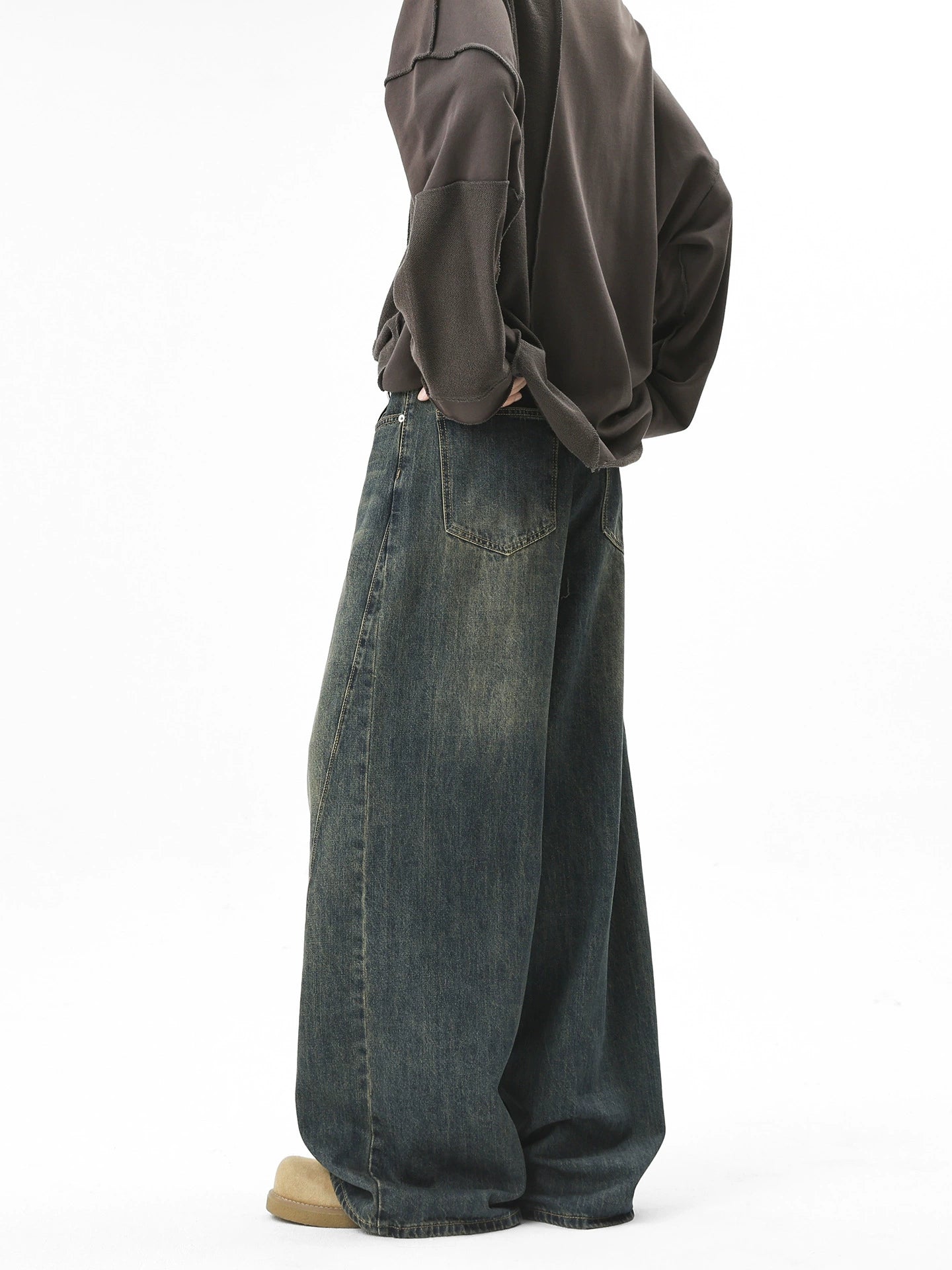 Heavy-Stack Vintage Denim