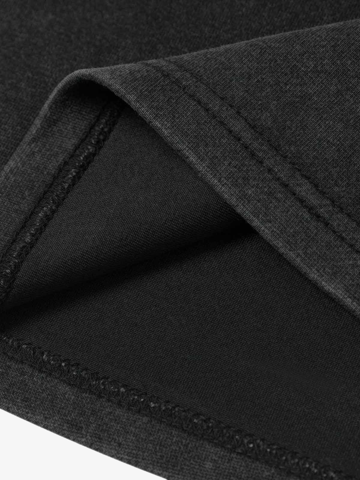 Washed Faux Two-Piece Long Sleeve Racing Tee