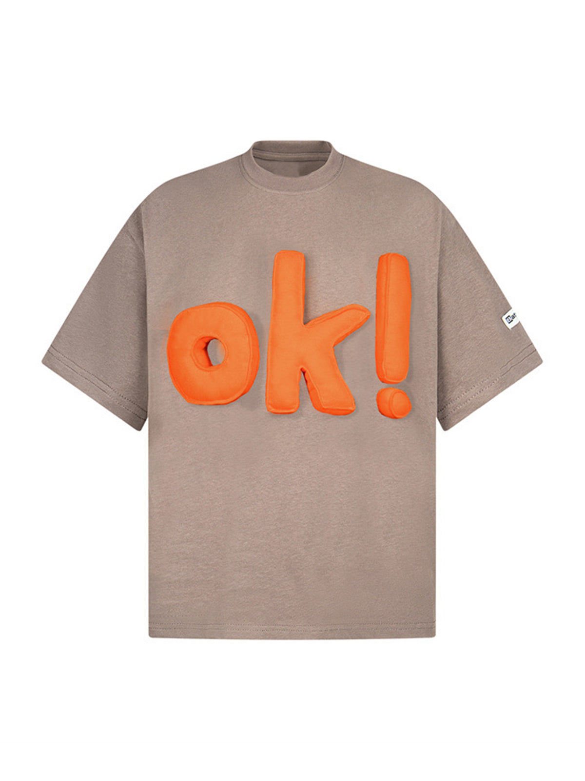 Playful 'OK!' Graphic Tee
