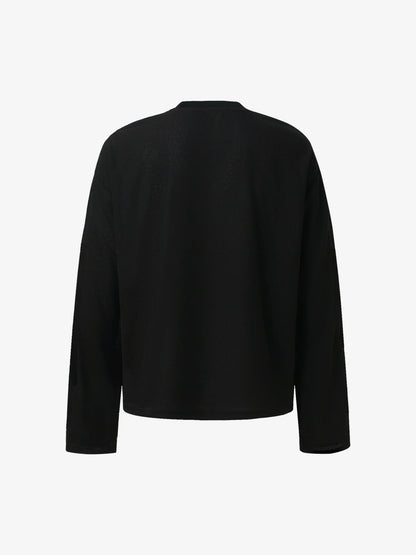 Long-Sleeve with Cat Print
