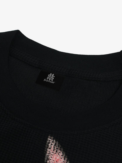Long-Sleeve with Cat Print