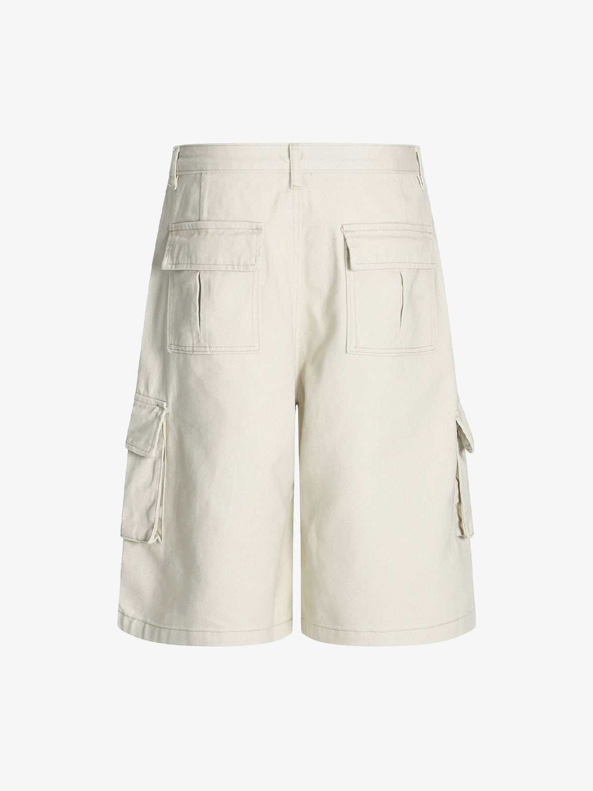 Adjustable Drawstring Cargo Shorts
