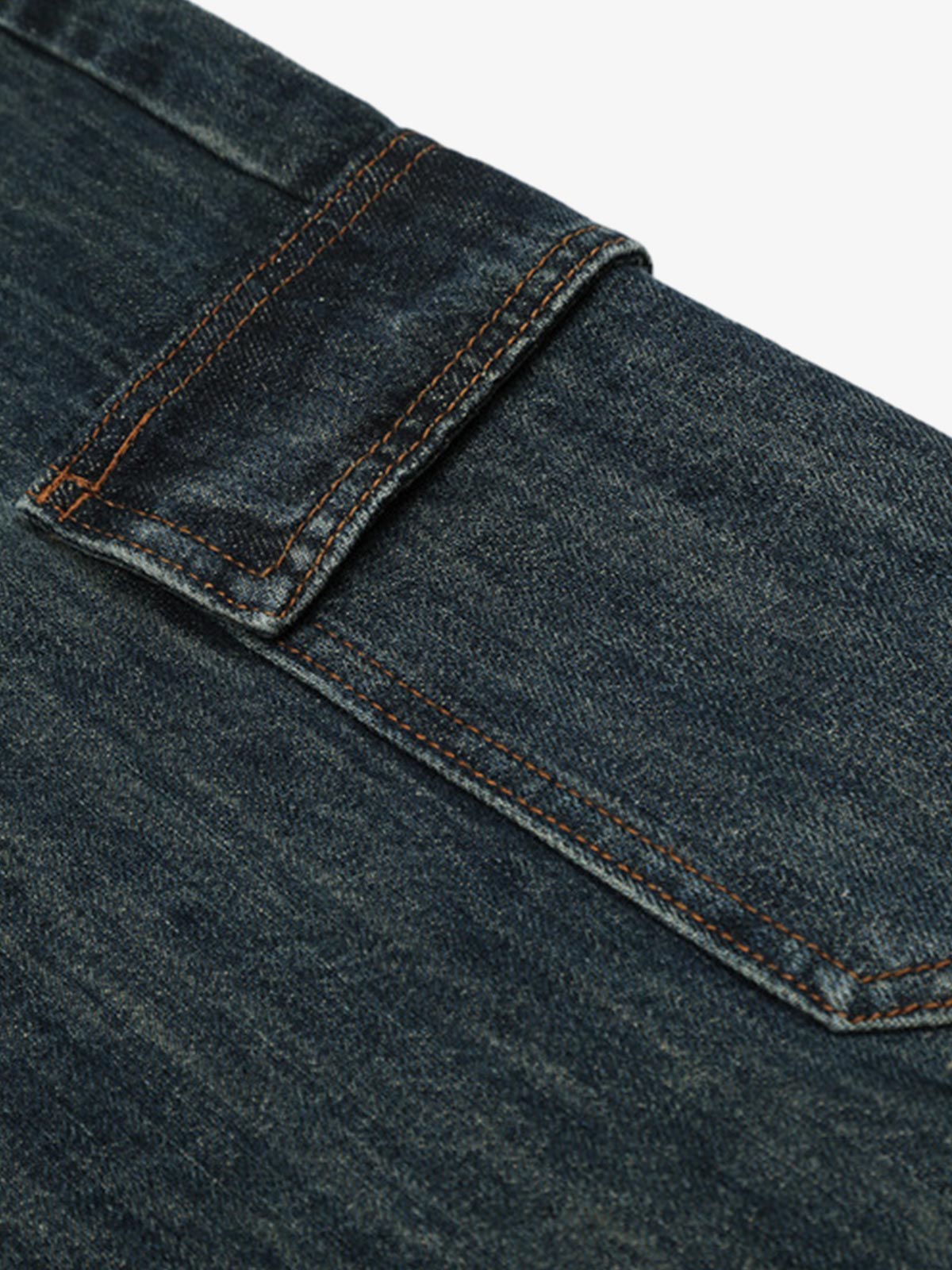 Reimagined Multi-Pocket Cargo Denim Shorts