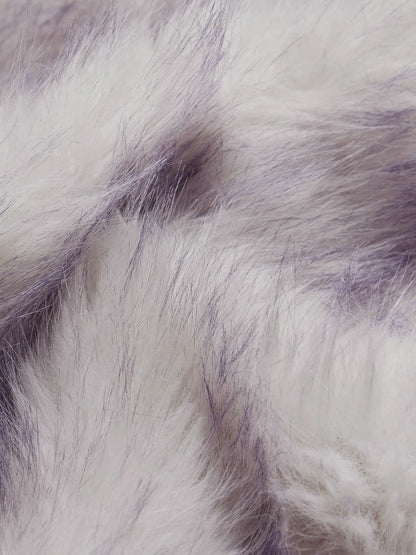 Reversible Oversized Fur Hooded Jacket