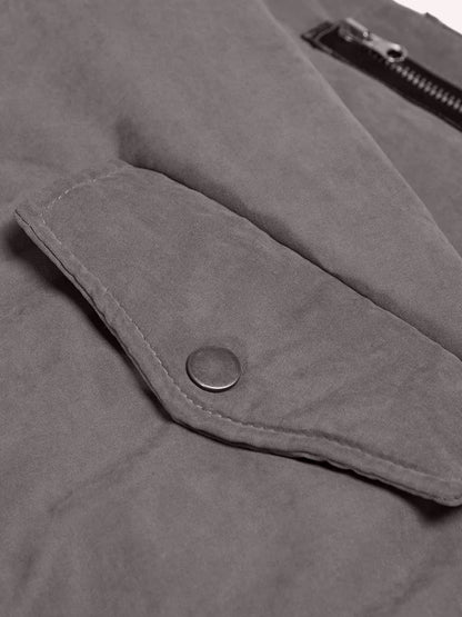 Reversible Oversized Fur Hooded Jacket