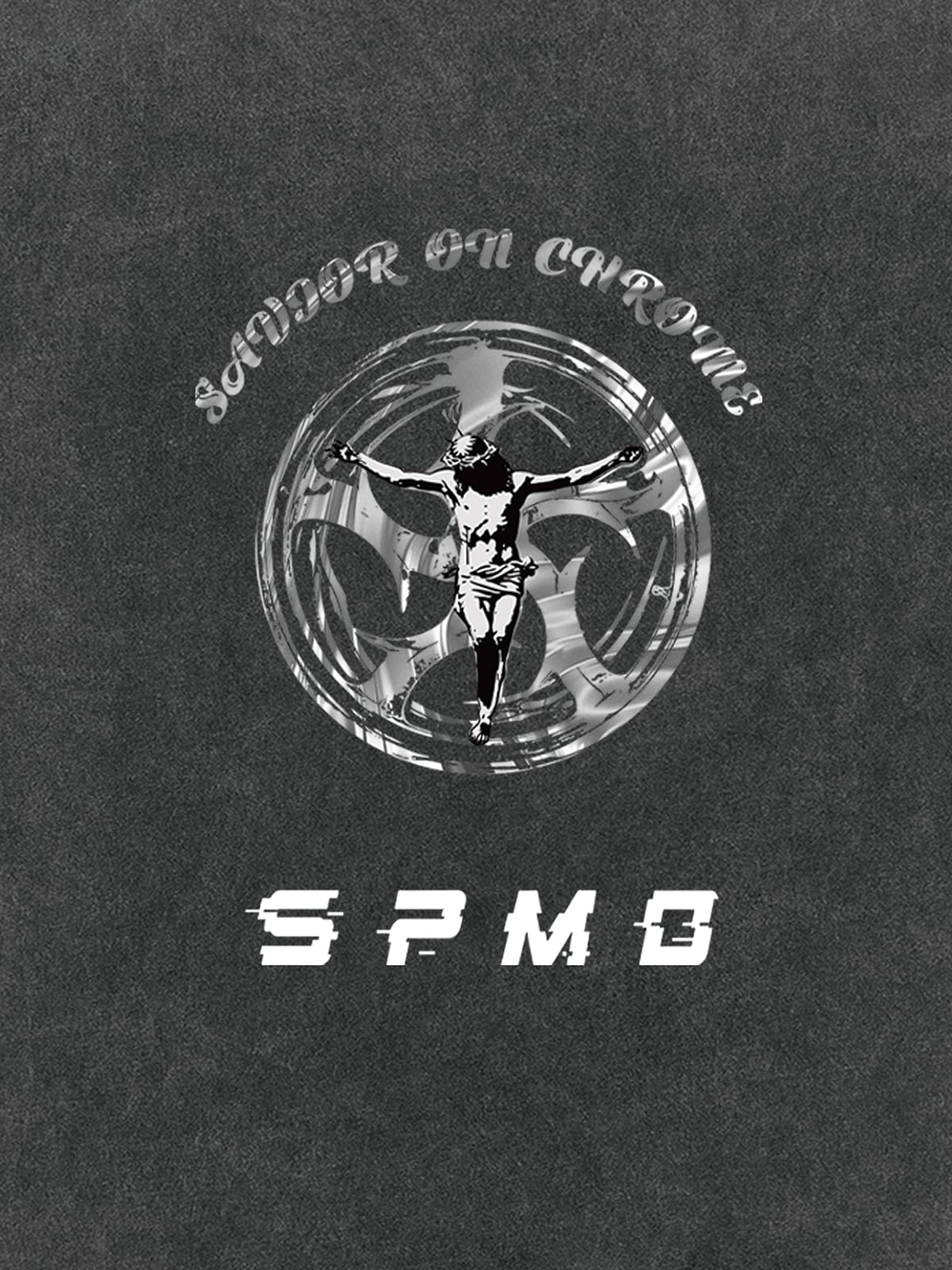 Savior On Chrome Graphic Hoodie