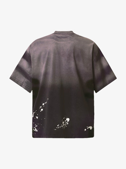 Ink Splash Letter Graphic Tee