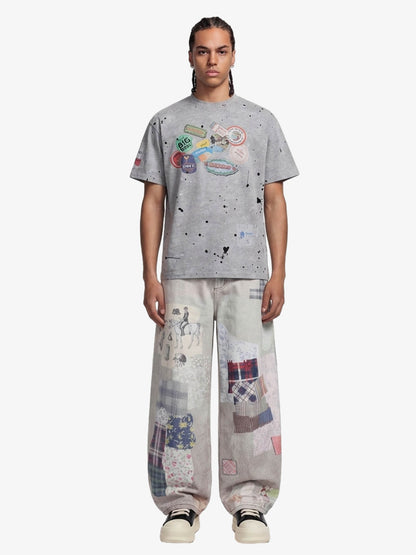 Vintage Ink Splash Tee