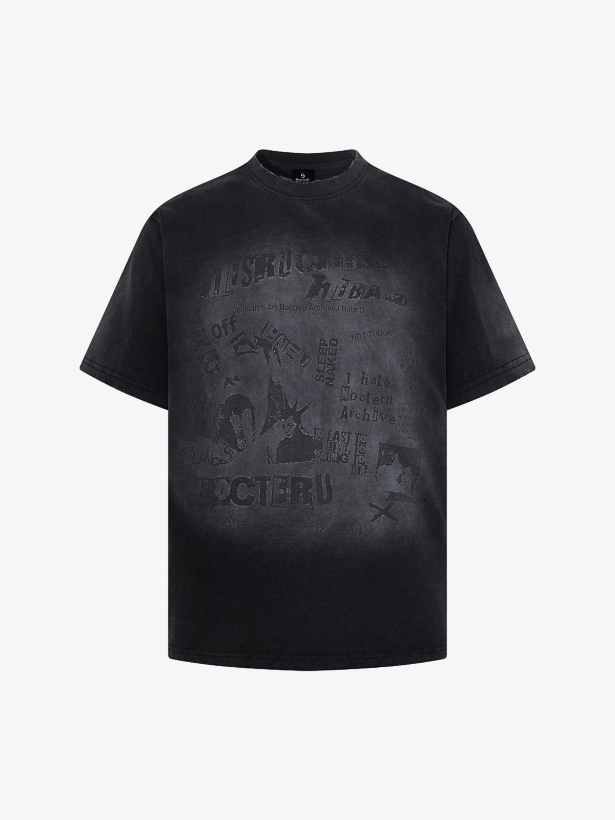 Vintage-Inspired Distressed Graphic Tee