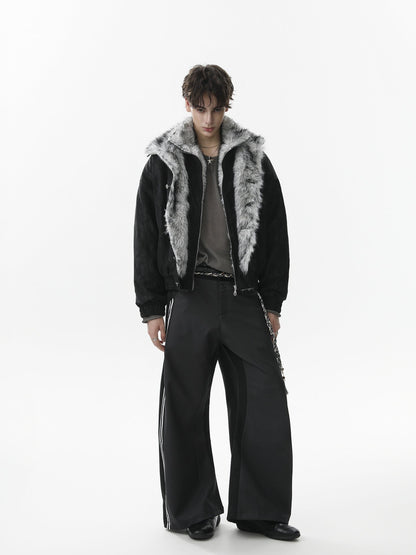 Two-Tone Fleece Jacket