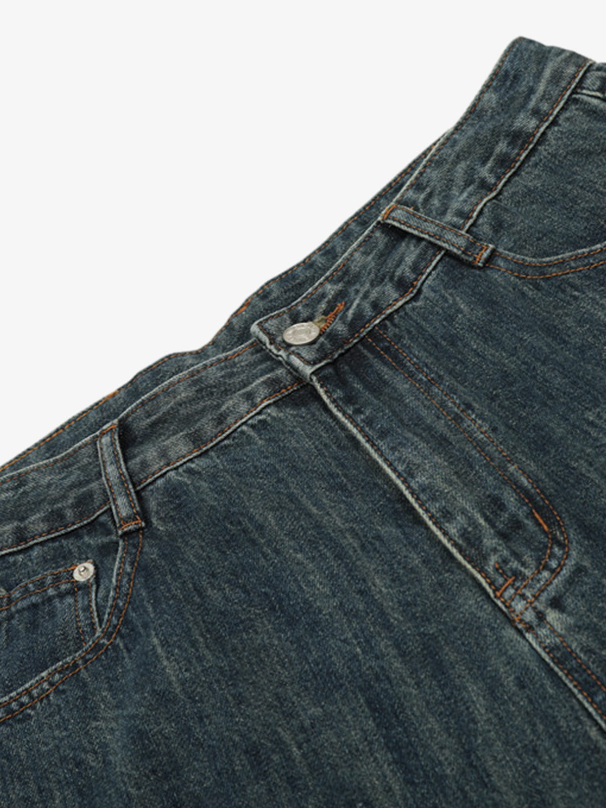Reimagined Multi-Pocket Cargo Denim Shorts