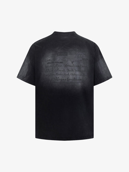 Vintage-Inspired Distressed Graphic Tee