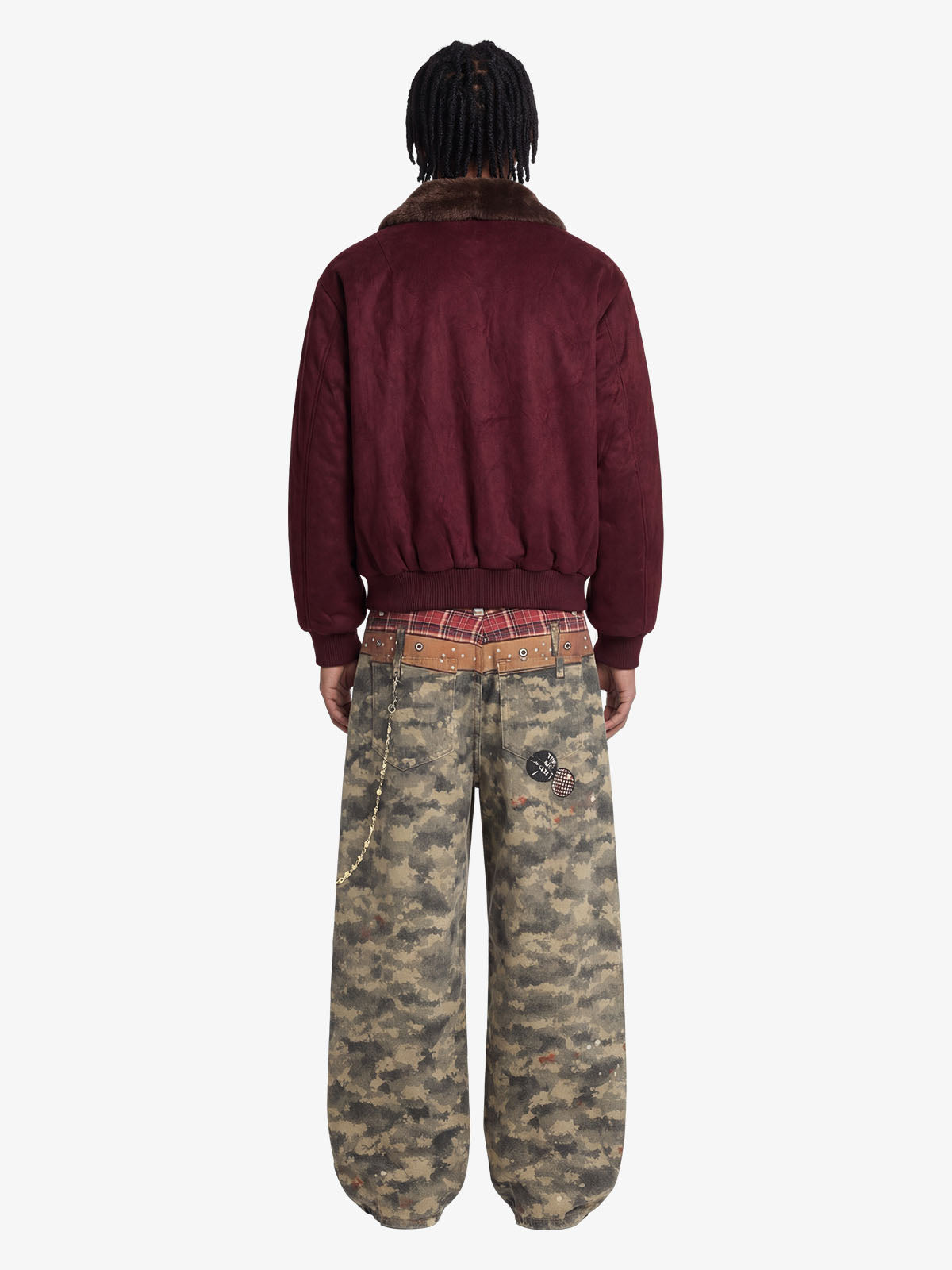 Vintage Suede Bomber