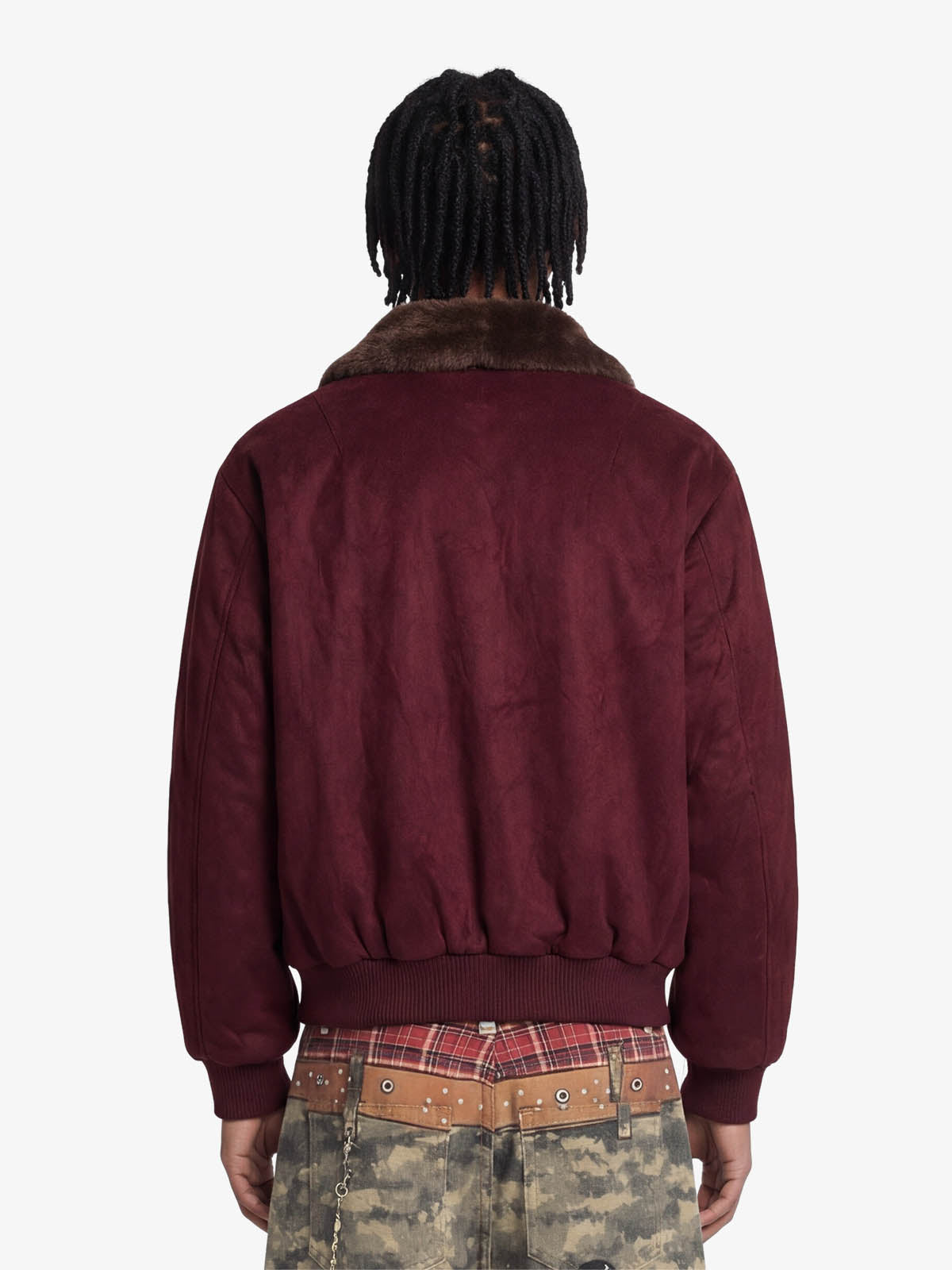 Vintage Suede Bomber