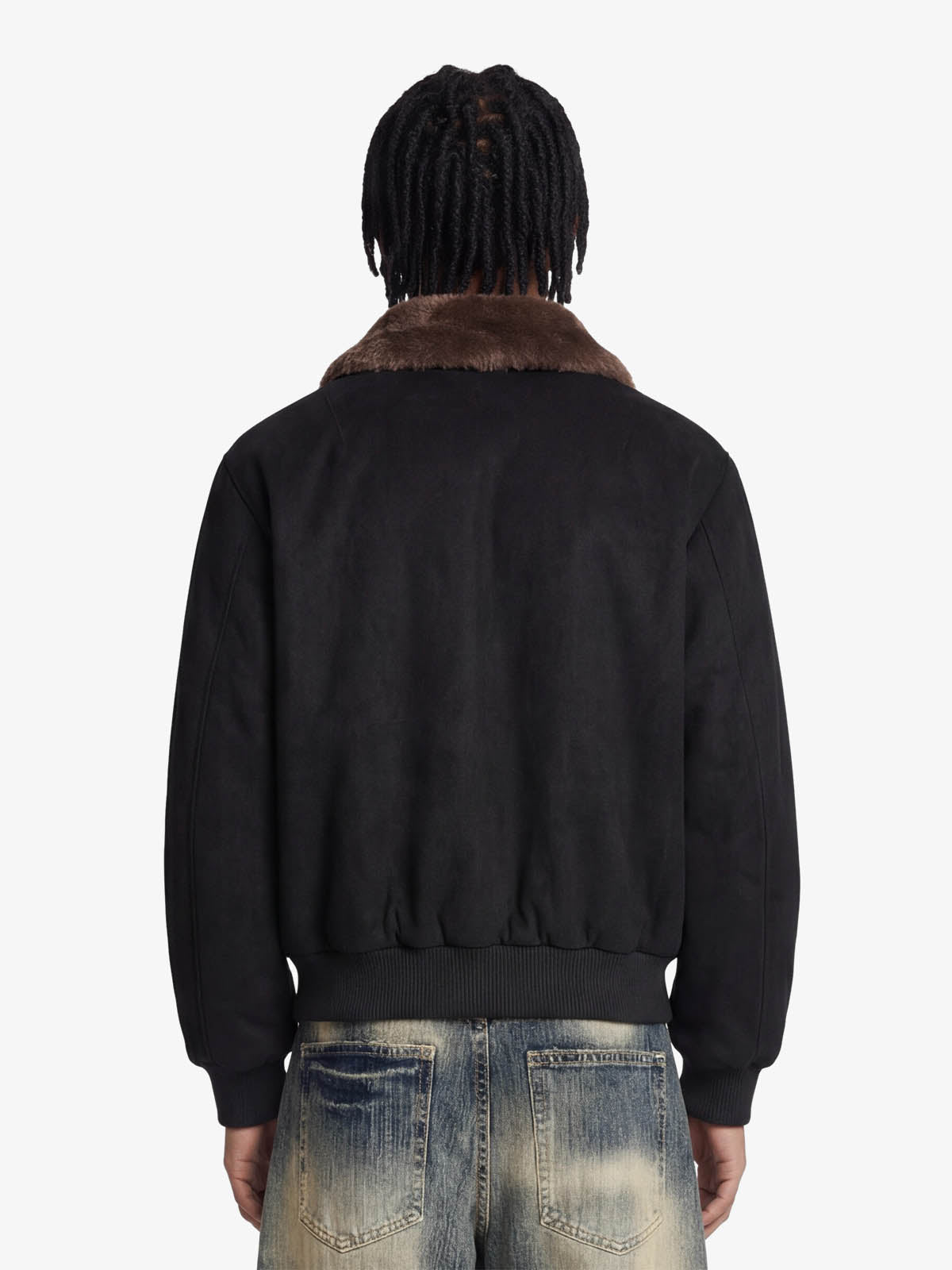 Vintage Suede Bomber