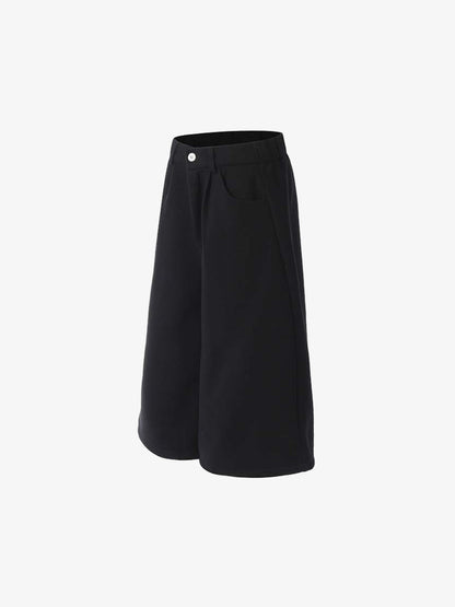Urban Cotton Cropped Denim Shorts