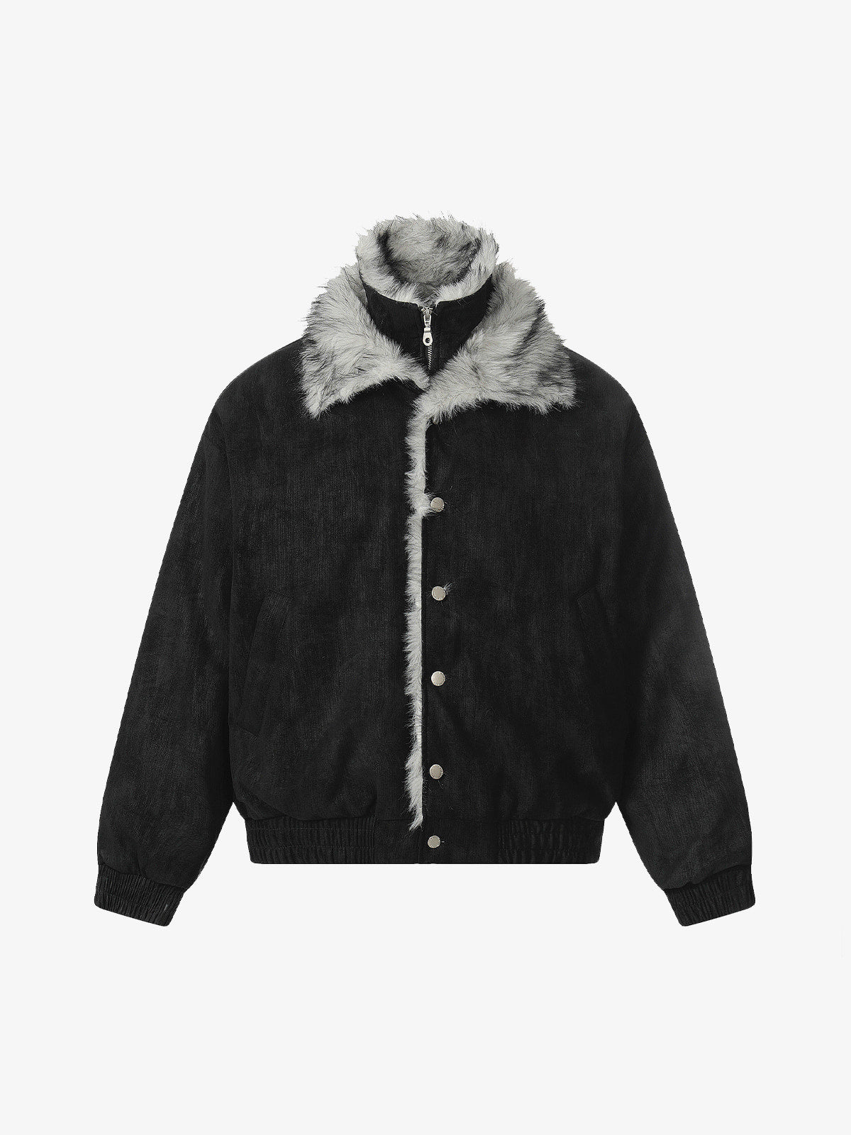 Two-Tone Fleece Jacket