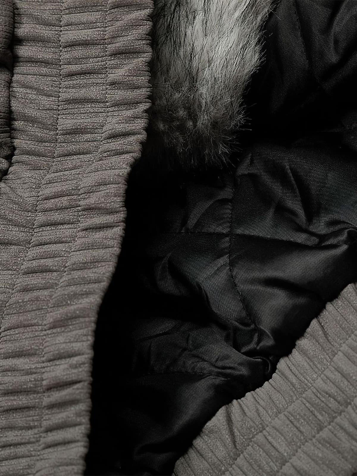 Two-Tone Fleece Jacket