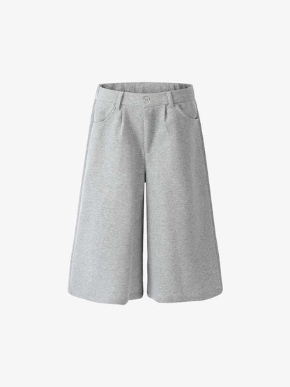 Urban Cotton Cropped Denim Shorts