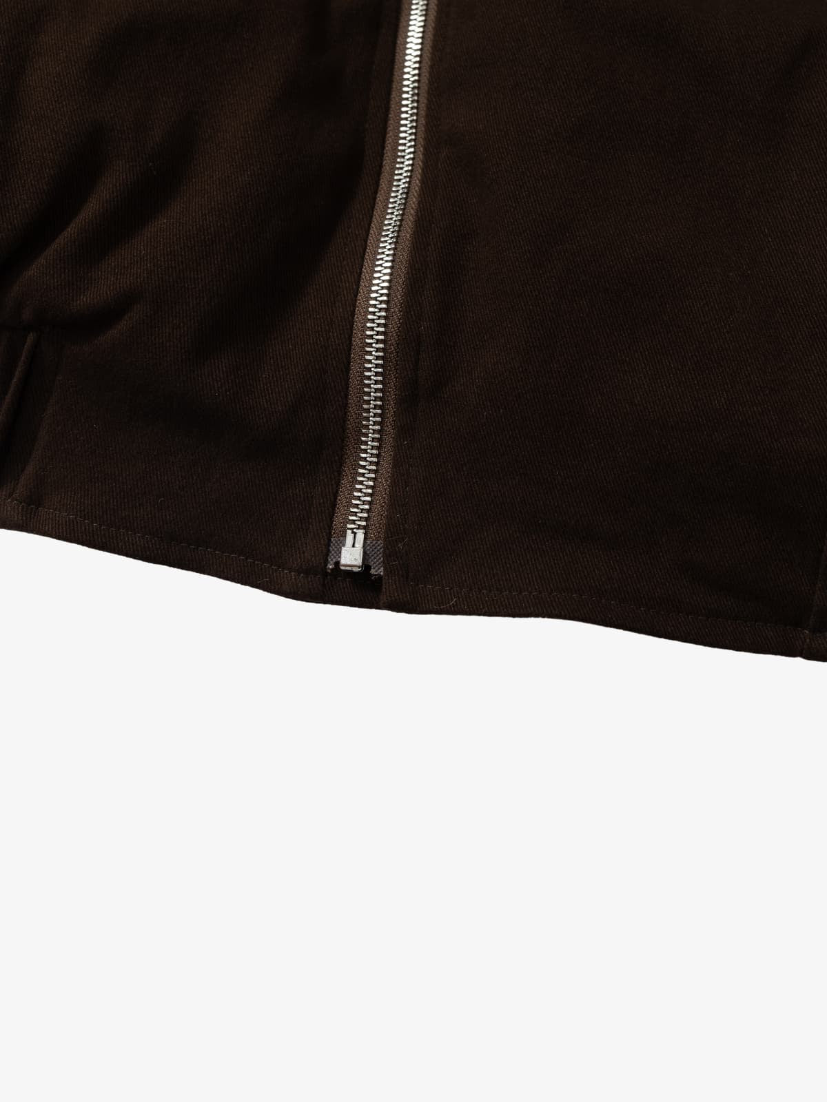 Oblique Zip Quilted Jacket