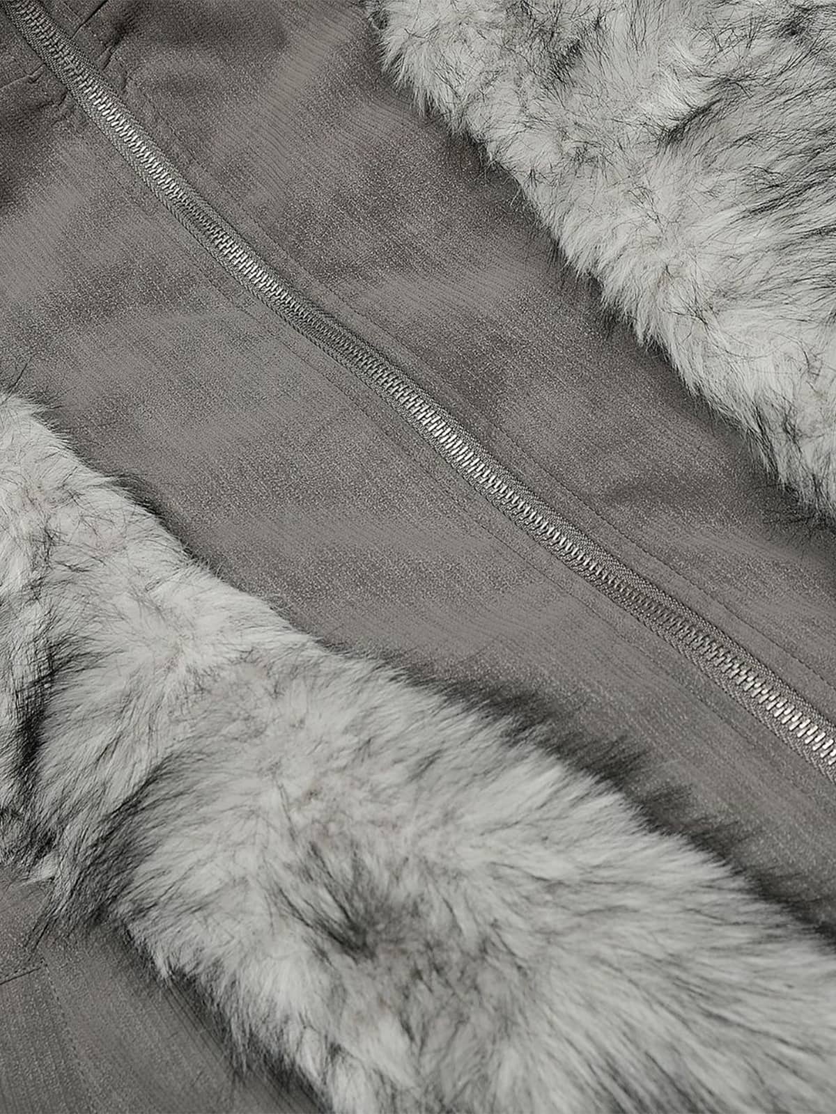 Two-Tone Fleece Jacket
