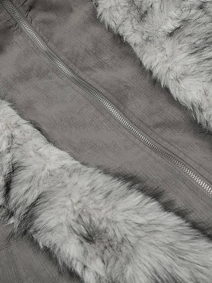 Two-Tone Fleece Jacket