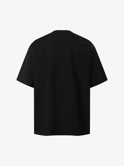 Embroidered Lightning Heart Graphic Tee