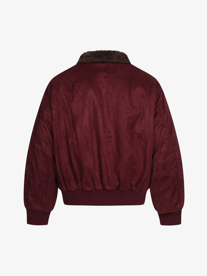 Vintage Suede Bomber