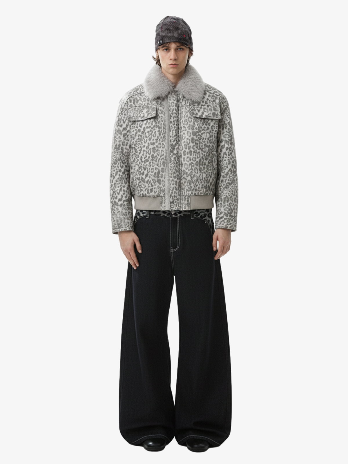 Leopard Fleece Jacket
