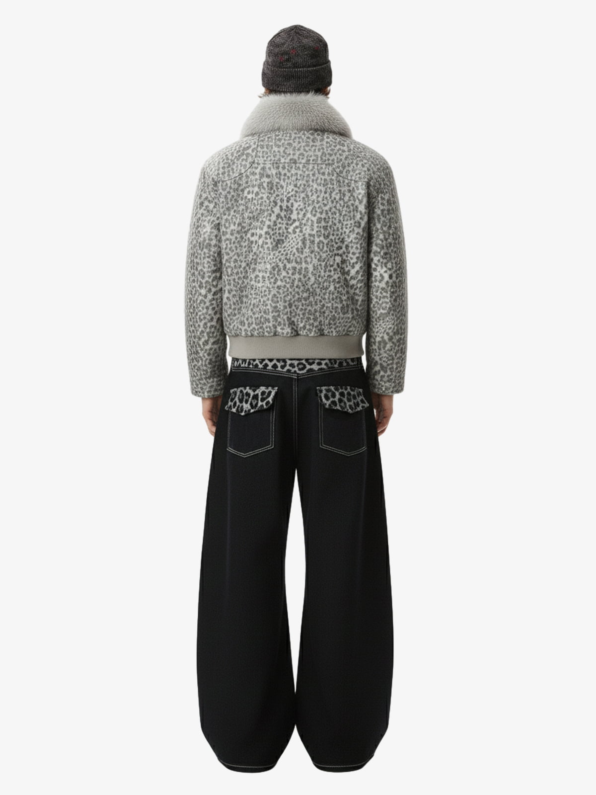 Leopard Fleece Jacket