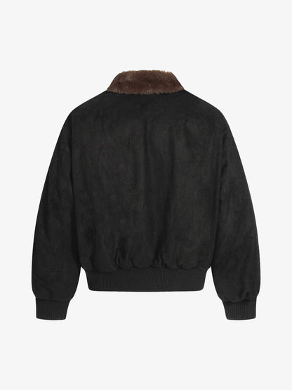 Vintage Suede Bomber