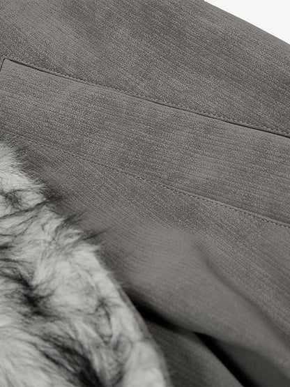 Two-Tone Fleece Jacket