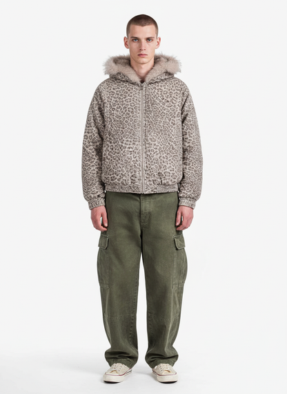 Cheetah Fur Jacket