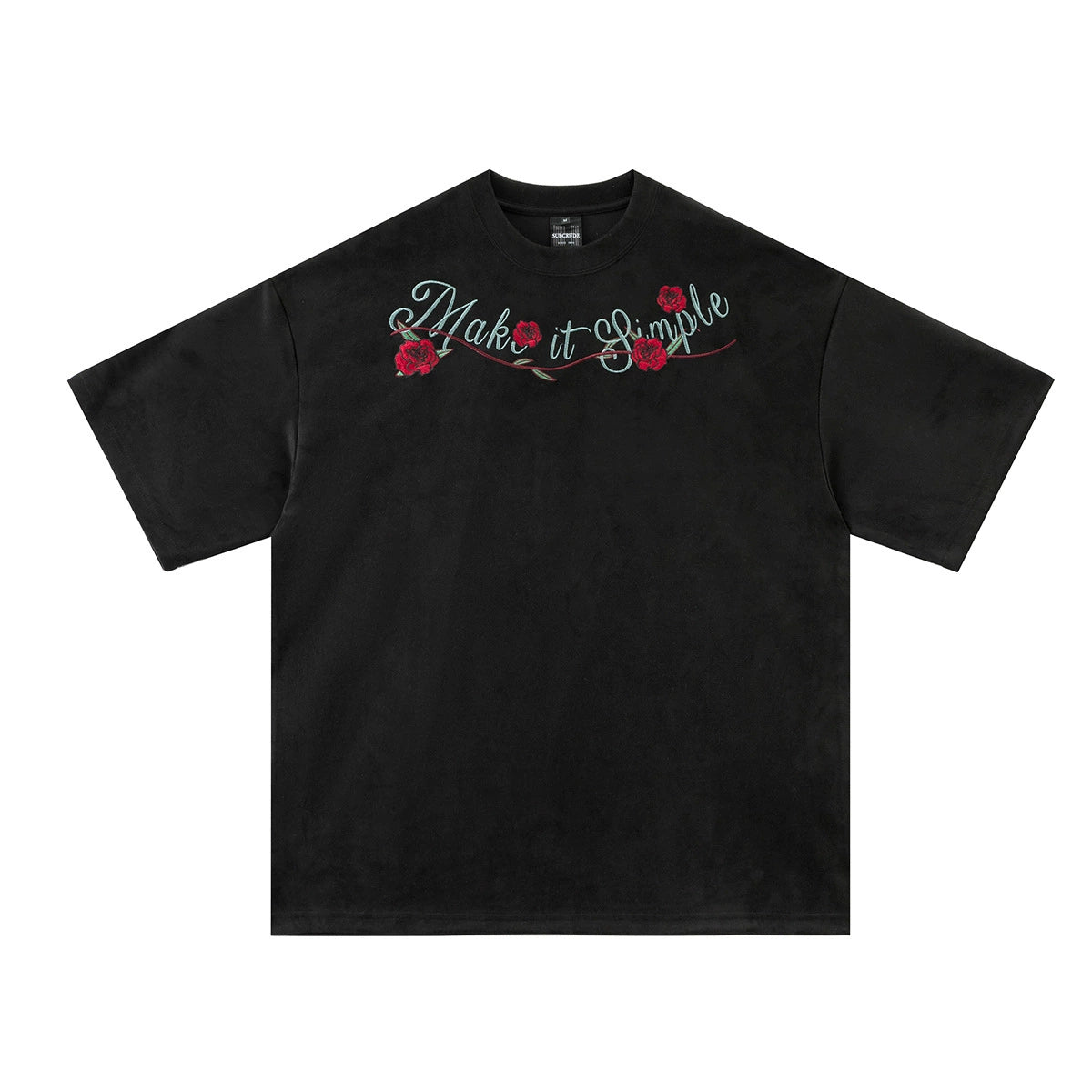 "Make It Simple" Rose Tee