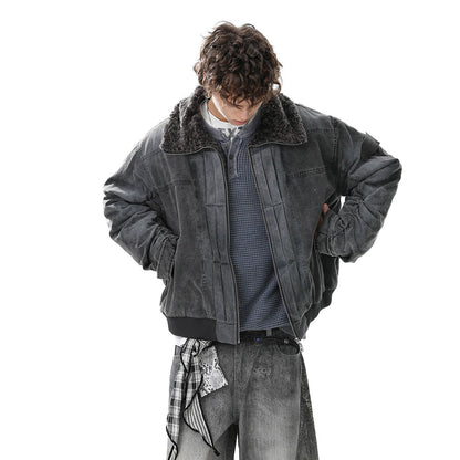 Charcoal Denim Sherpa