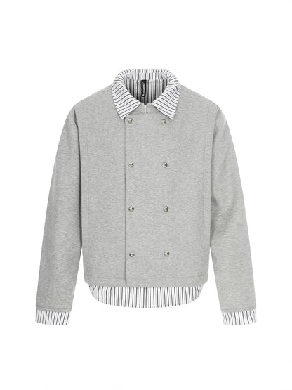 Snap-Button Lounge Jacket