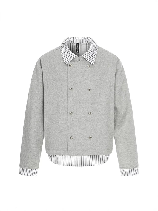 Snap-Button Lounge Jacket