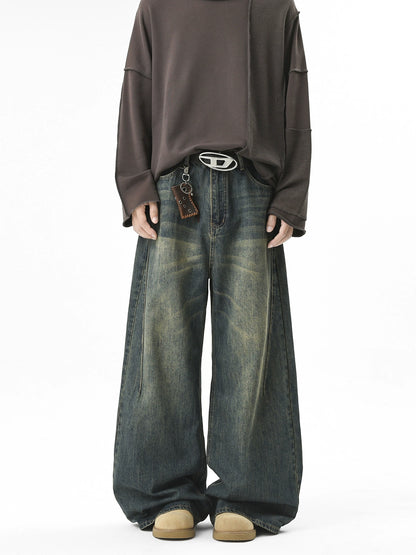 Heavy-Stack Vintage Denim