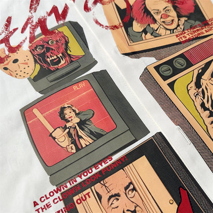 Cartoon Print Overshirt