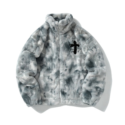 Tie-Dye Lambswool Jacket