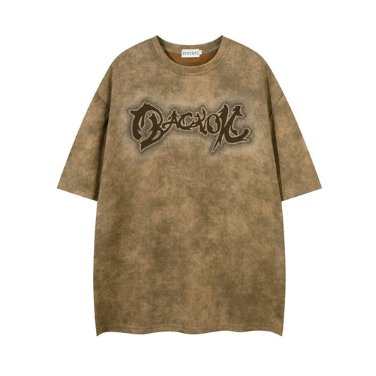 "Back" Velvet-Script Tee