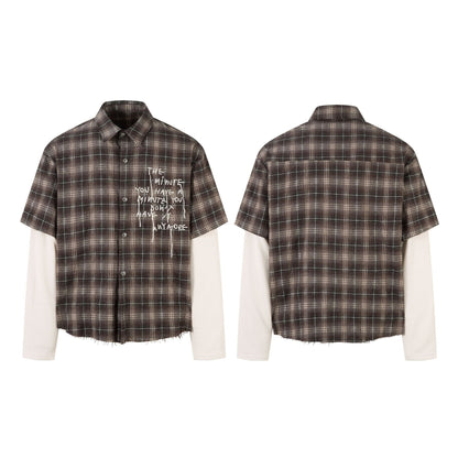 Twin Layer Plaid