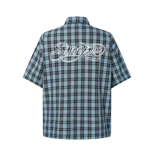 Crimson Plaid Overshirt
