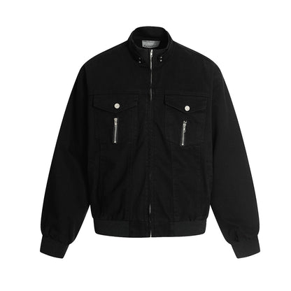 Double-Pocket Tech Bomber