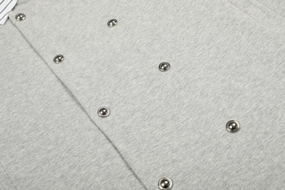 Snap-Button Lounge Jacket
