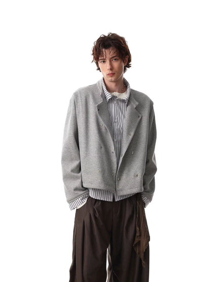 Snap-Button Lounge Jacket